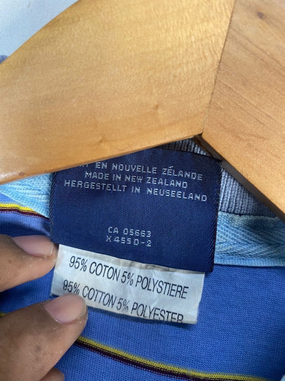 Canterbury of New Zealand × Vintage Vintage Canterbury of New Zealand stripe polo shirt Size US M / EU 48-50 / 2 - 8 Thumbnail