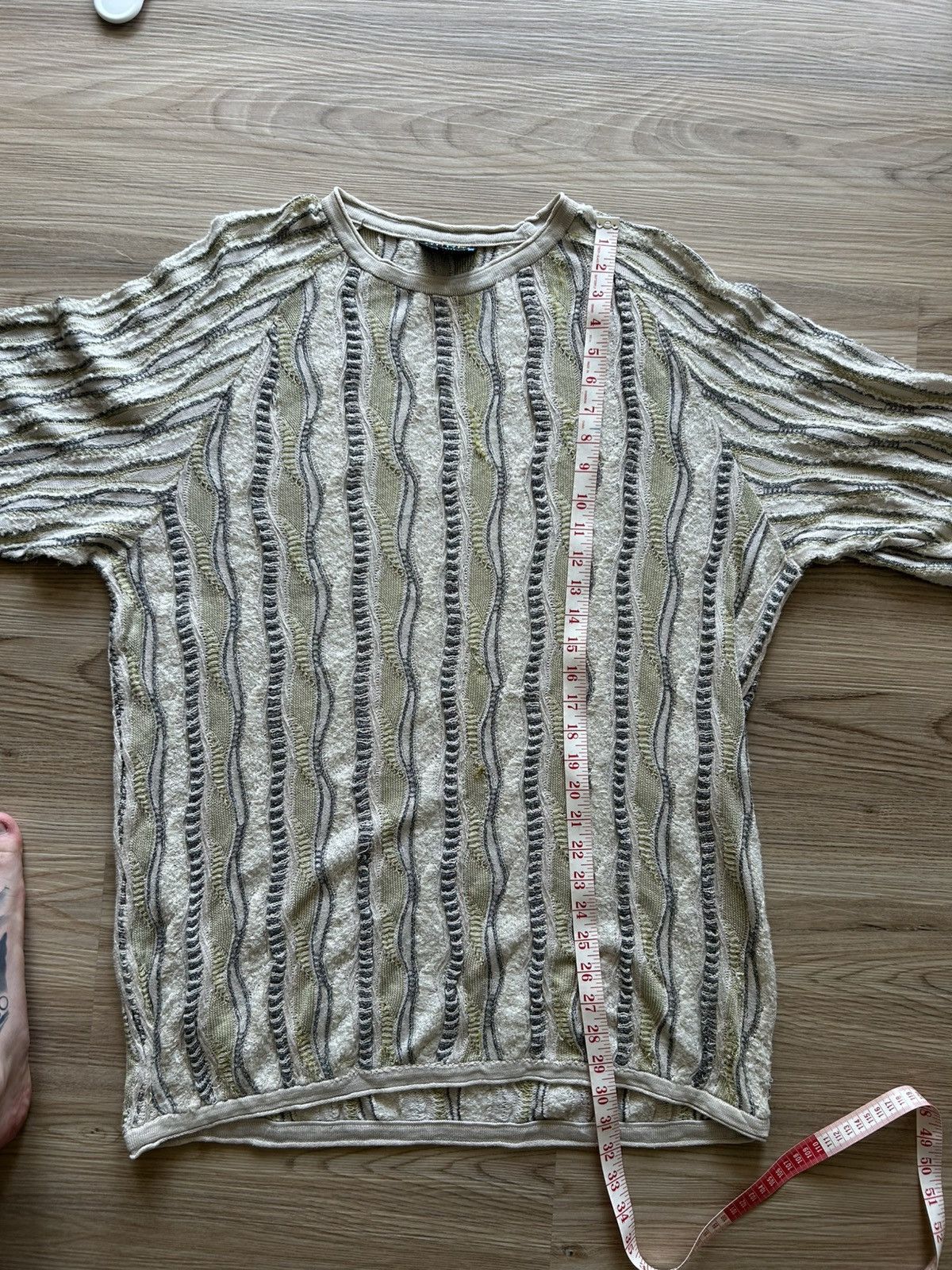 Coogi Vintage Coogi Knit Short Sleeve Sweater Size US XL / EU 56 / 4 - 5 Thumbnail