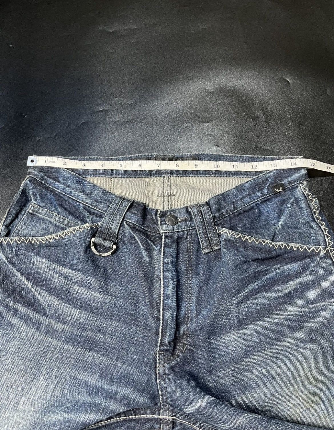 roarguns Flare Roar Double Guns Pocket Rare jeans Size US 30 / EU 46 - 17 Thumbnail