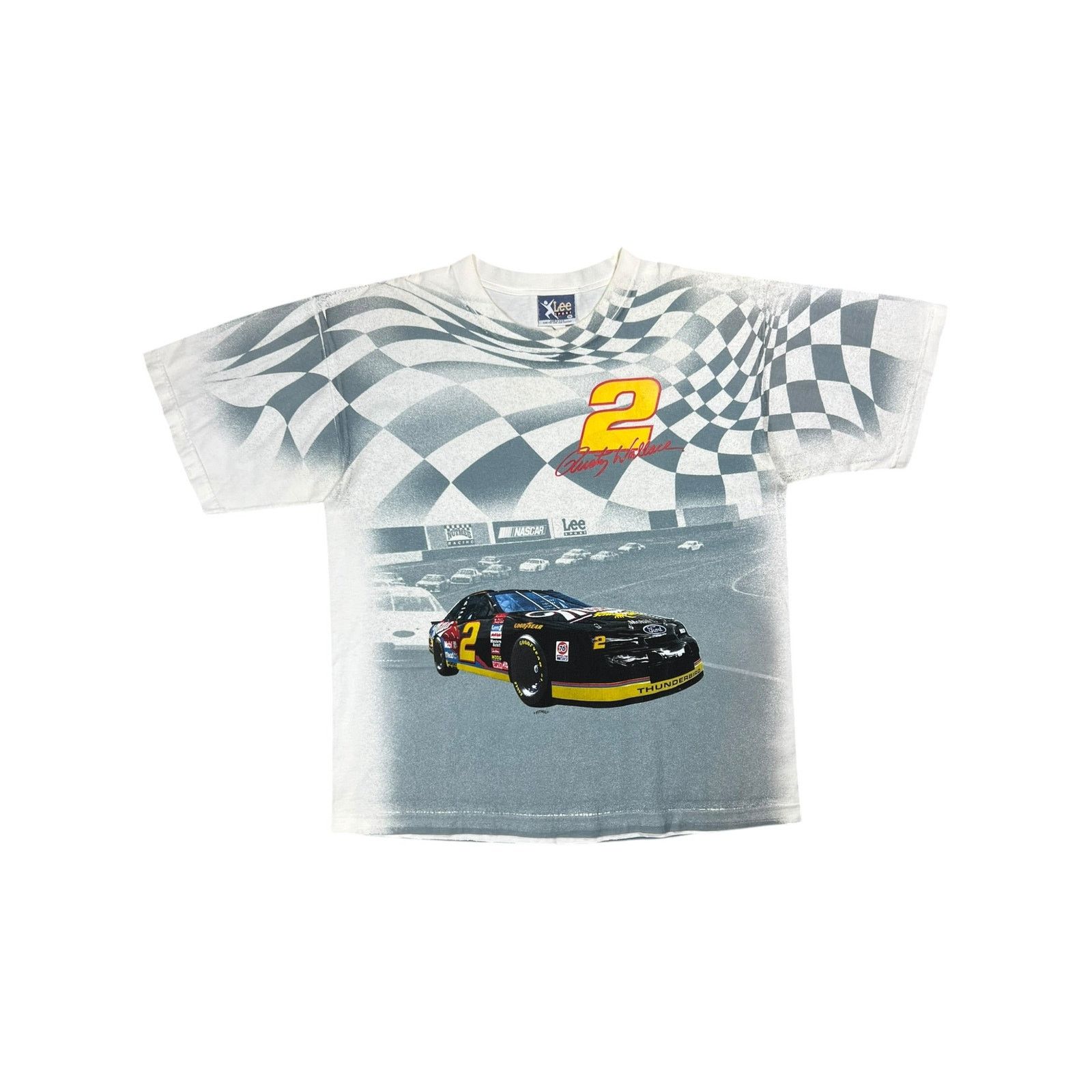 NASCAR Vintage Chevy Motorsports Racing All Over Print T-Shirt 