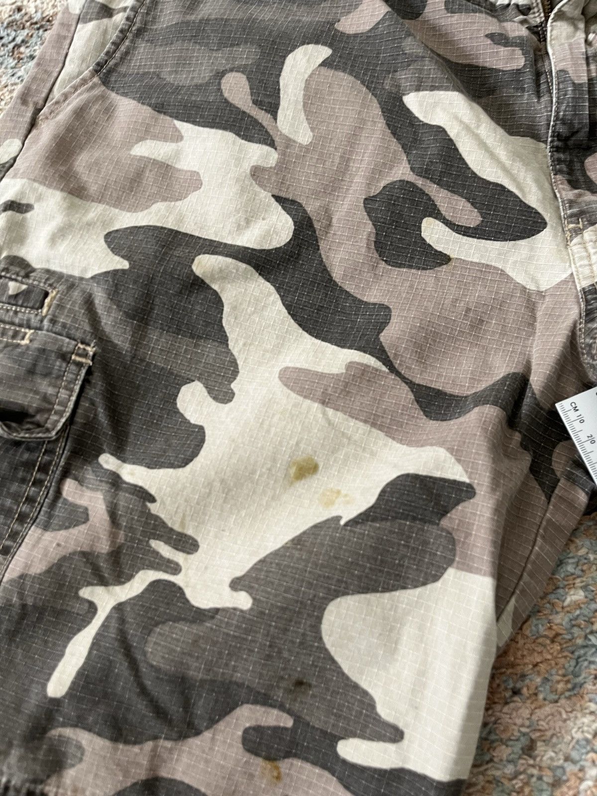 Other VTG Dickies Ripstop Camo Shorts Pants 40 Black Grey Size US 40 / EU 56 - 9 Thumbnail