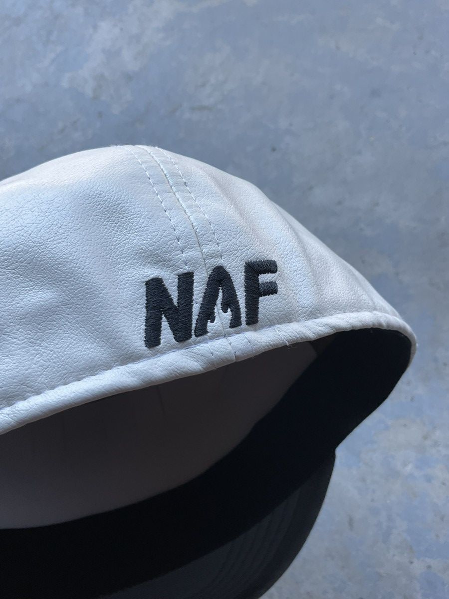 Other NAF Leather 420 Exclusive Fitted Hat White/Black Size ONE SIZE - 3 Thumbnail