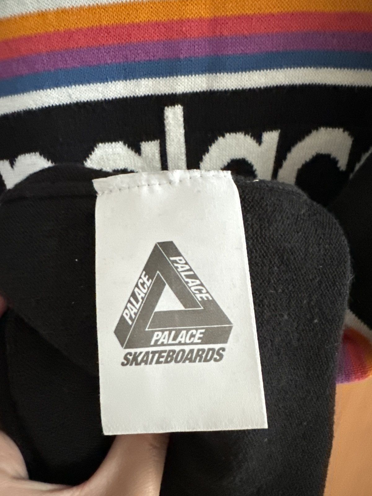 Palace Palace SS17 Black Multi-Stripe Knit Sweater Size US S / EU 44-46 / 1 - 4 Thumbnail