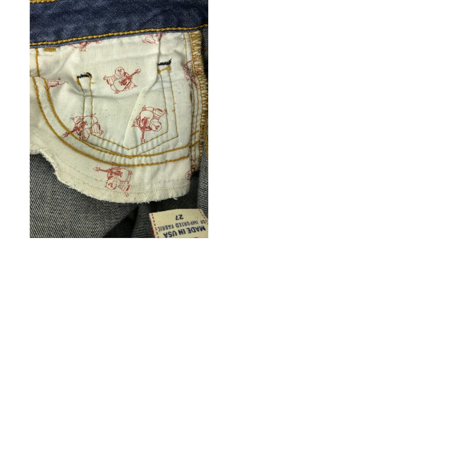 True Religion True Religion Women's Jeans Size 27x34 Blue Slim Size 27" / US 4 / IT 40 - 9 Thumbnail