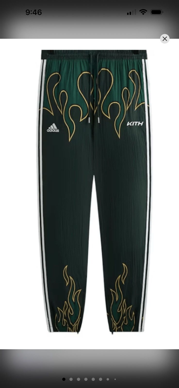 Adidas × Kith Kith x adidas Football Flames Bundle Stadium Pants +