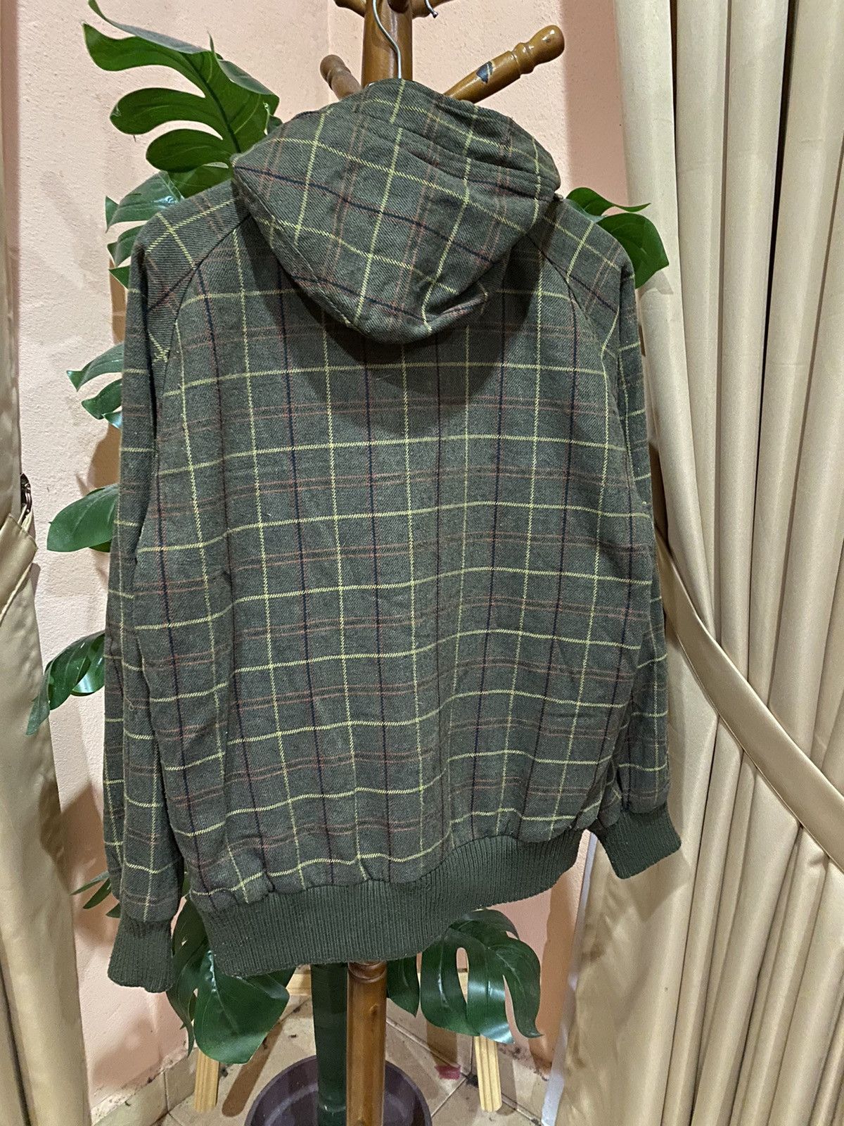 ADDICT Addict Plaid Wool-Blend Hoodie Jacket – Classic Streetwear Size US S / EU 44-46 / 1 - 10 Thumbnail