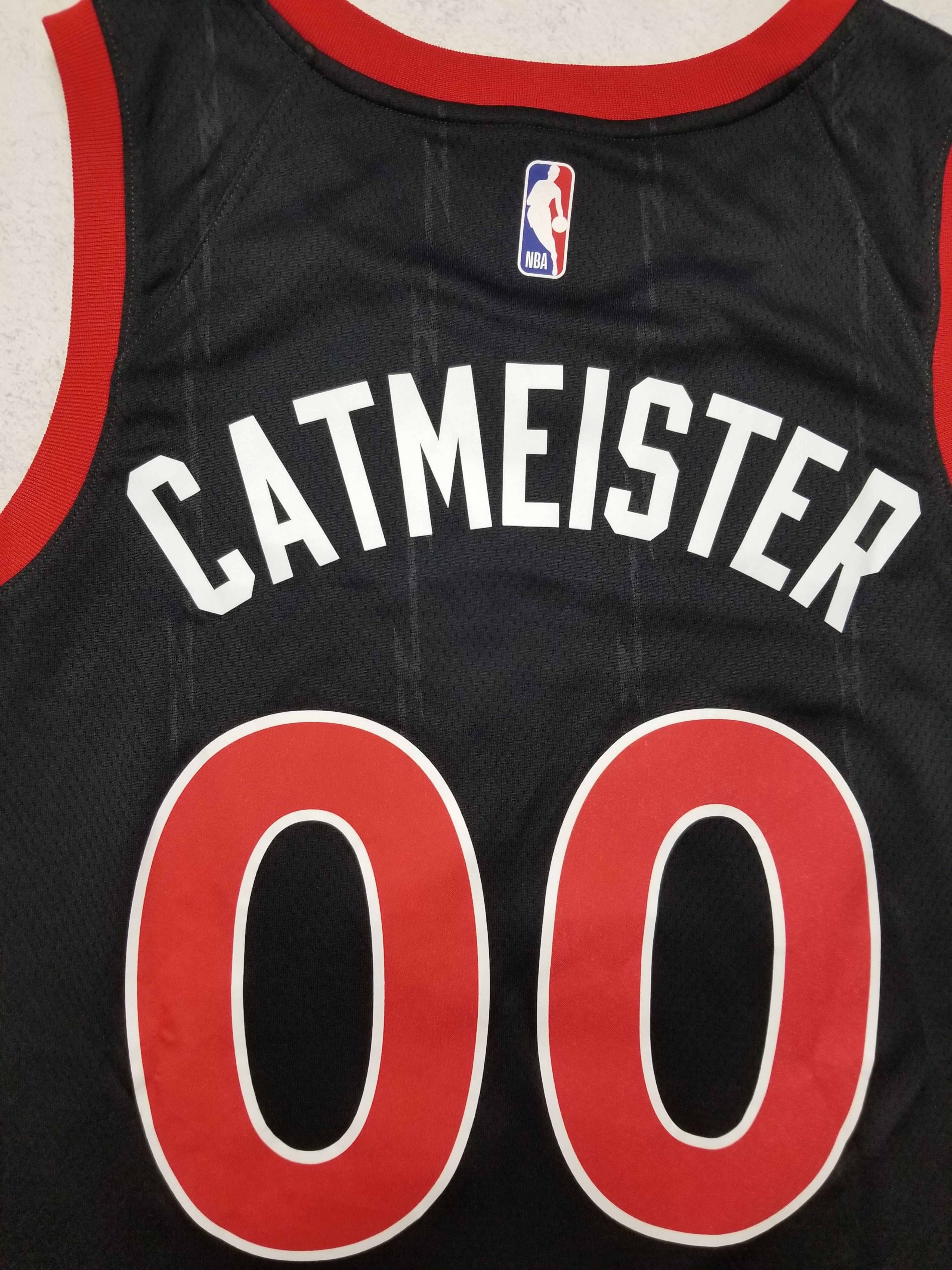 Jordan Brand Toronto Raptors Statement Jersey Custom #00 Catmeister Size US XL / EU 56 / 4 - 6 Thumbnail