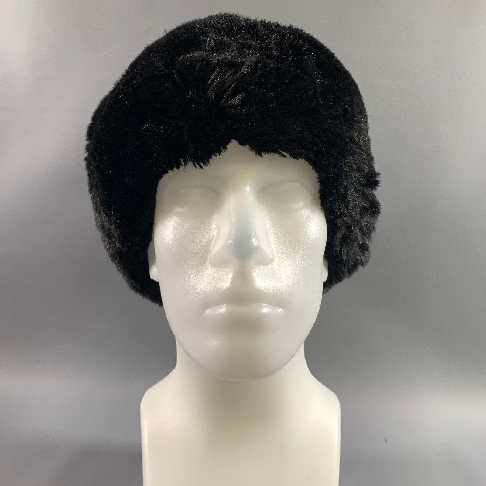 Other GILLY FORGE Black Cotton Acrylic Faux fur Hats Size ONE SIZE - 4 Thumbnail