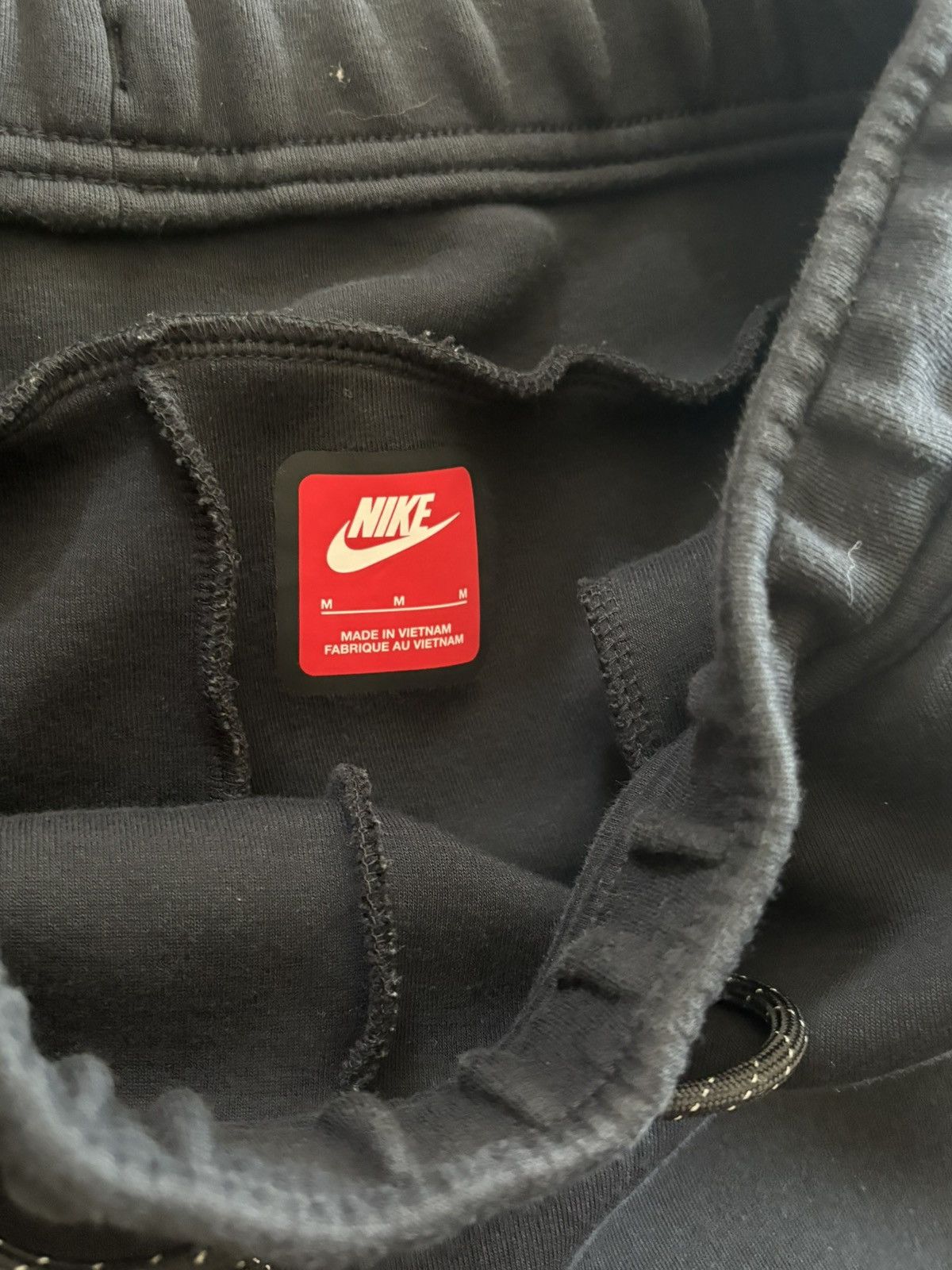 Nike Nike tech fleece black pants Size US 30 / EU 46 - 3 Thumbnail