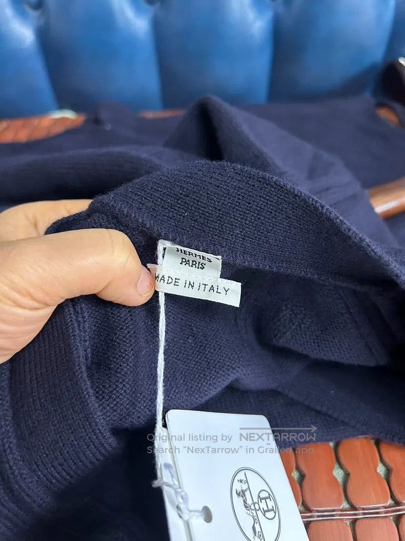 Hermes Hermes Women's h jacquard cardigan coat Size XS / US 0-2 / IT 36-38 - 6 Thumbnail