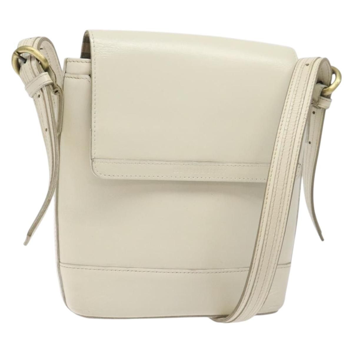 Burberry Burberry Flap Shoulder Bag Leather Size ONE SIZE - 1 Thumbnail