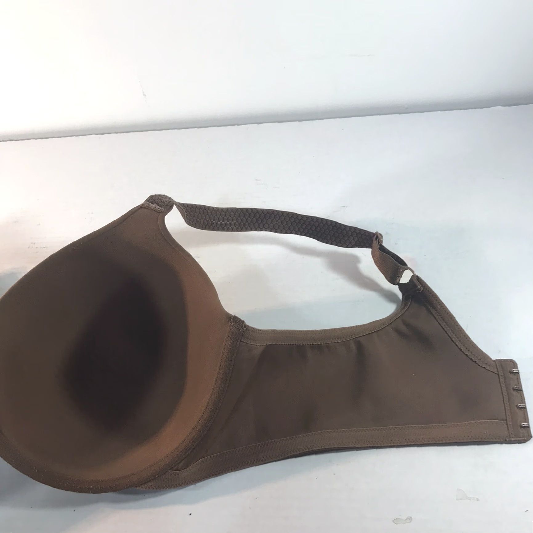 Vintage Vanity Fair Brown Lightly Lined Bra Womens Size 42D Indonesia Size ONE SIZE - 3 Thumbnail