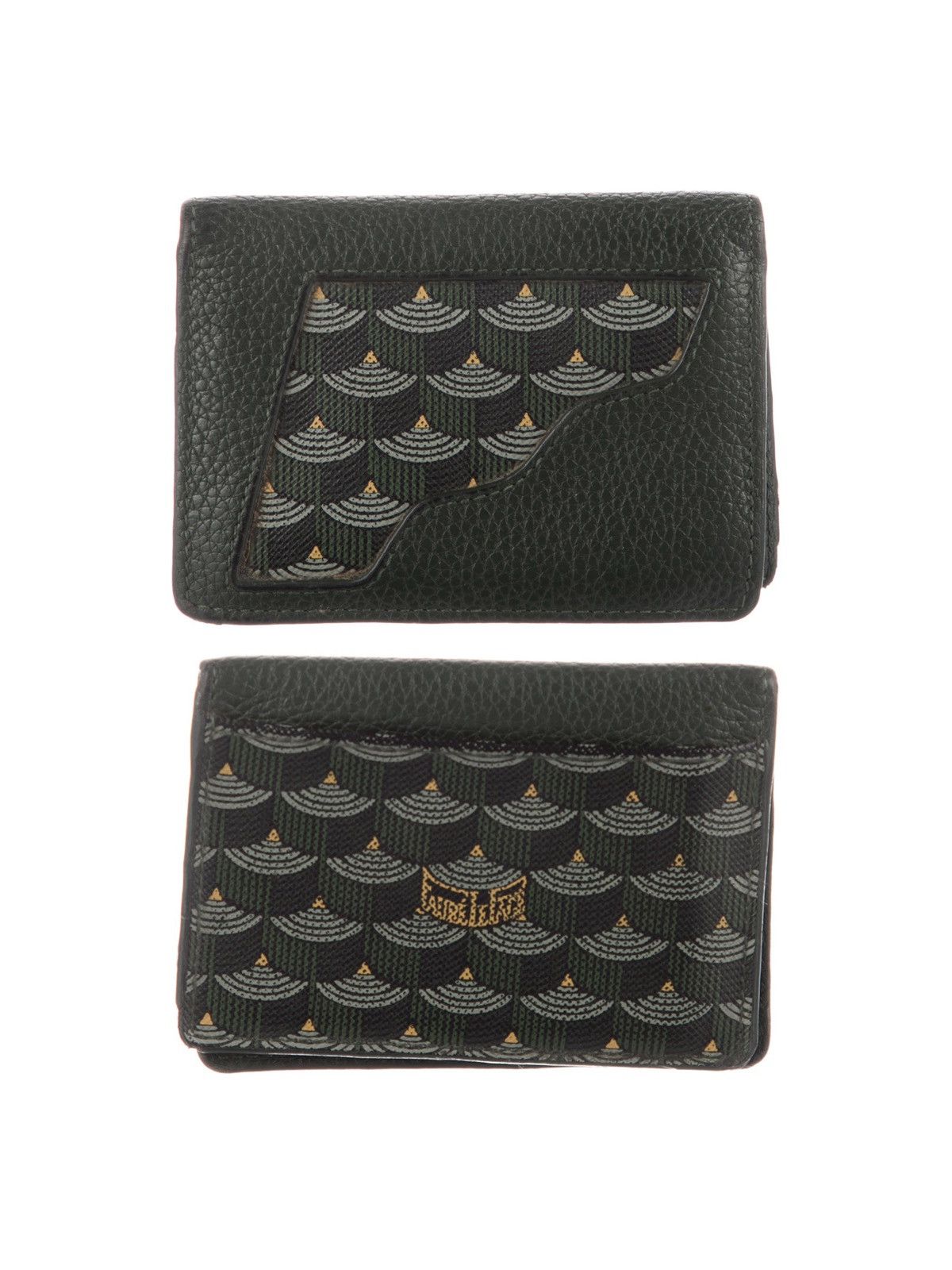 Faure Le Page Empire Green Mini Bifold Pistol Calibre Wallet Size ONE SIZE - 1 Thumbnail