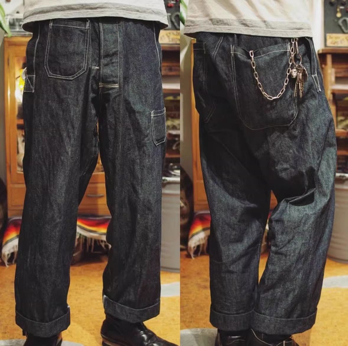 Jelado Jelado John Gluckow Painter Trousers Size US 32 / EU 48 - 2 Thumbnail