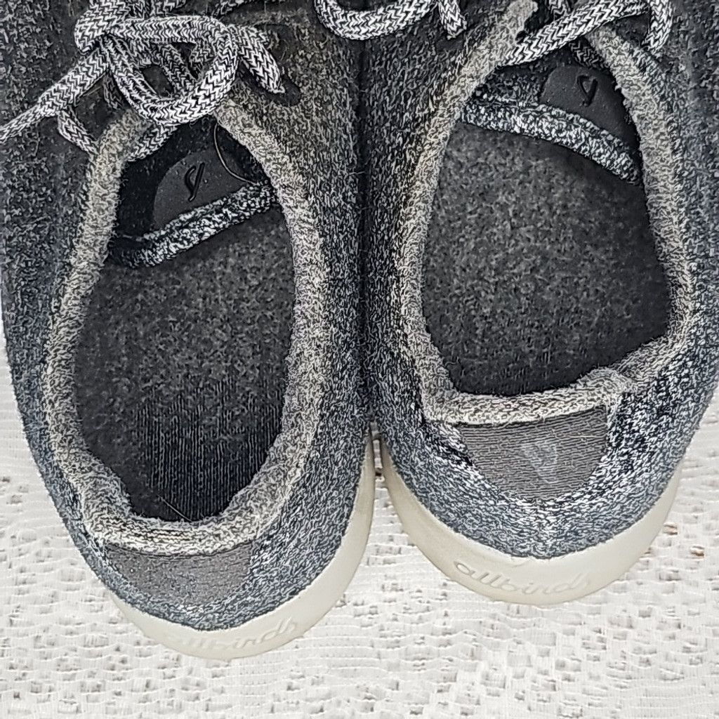 Allbirds AllBirds men wool runners running gray lace up shoes sz 10 Size US 10 / EU 43 - 7 Thumbnail