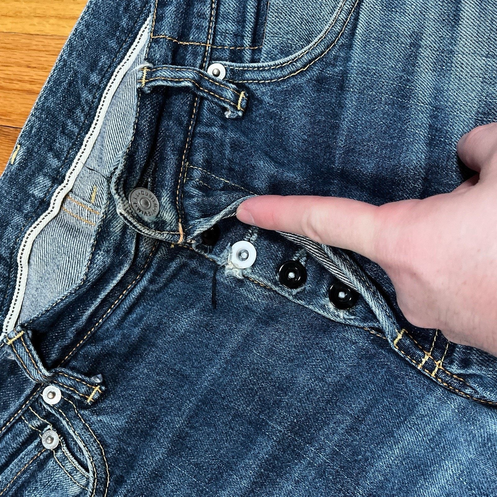 Visvim visvim Social Sculpture 10R Denim Jean 30x27 Japan Selvedge Size US 30 / EU 46 - 14 Thumbnail
