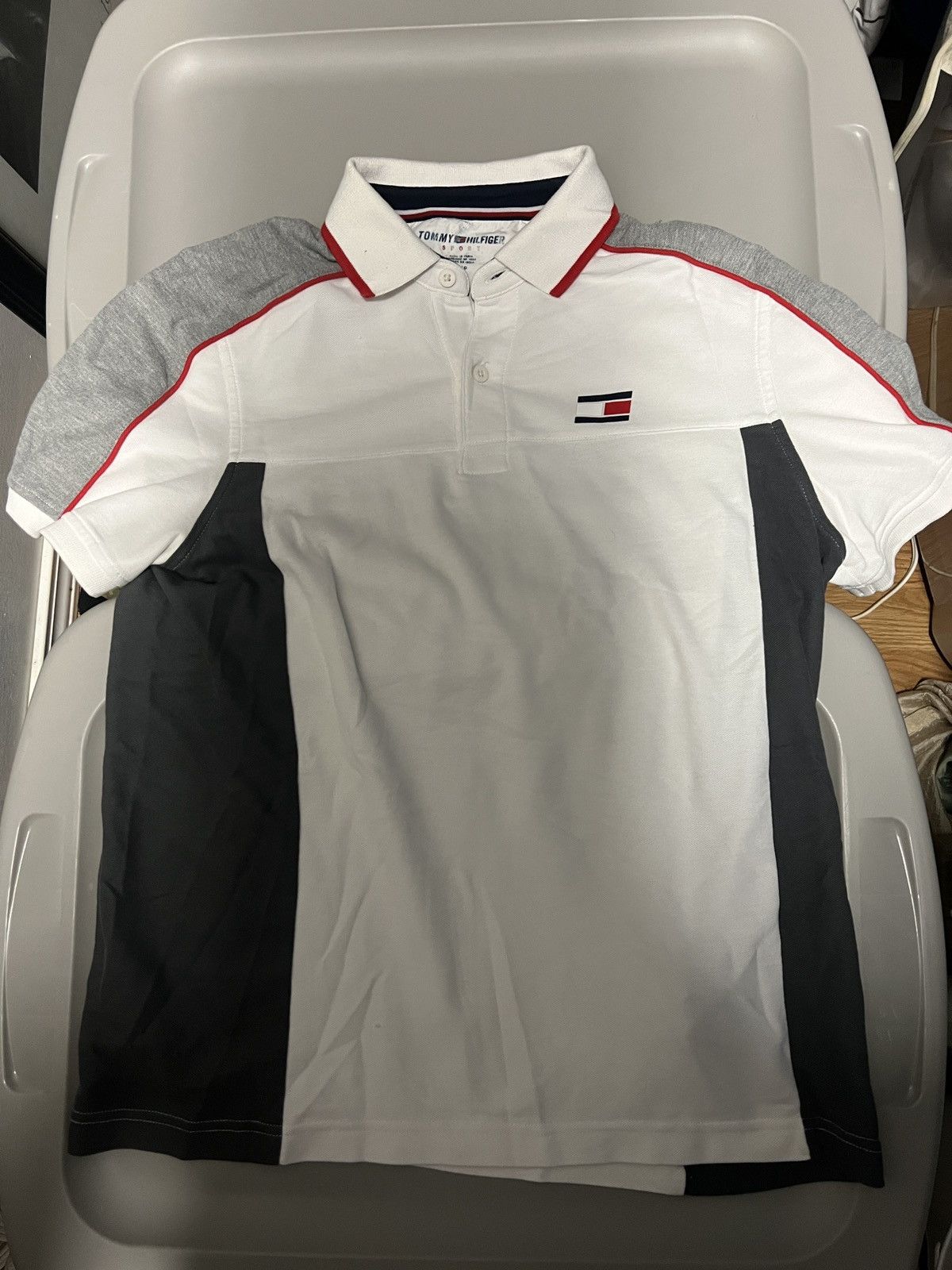 Tommy Hilfiger × Vintage Tommy Hilfiger SPORT polo Size US S / EU 44-46 / 1 - 1 Thumbnail