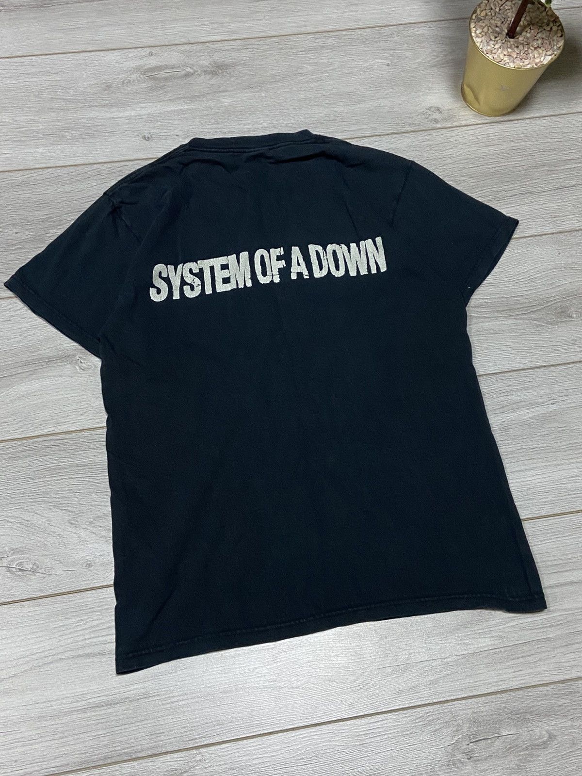 Vintage 2005 System Of A Down Mezmerize Vintage Band T-Shirt Tee Size US M / EU 48-50 / 2 - 9 Thumbnail