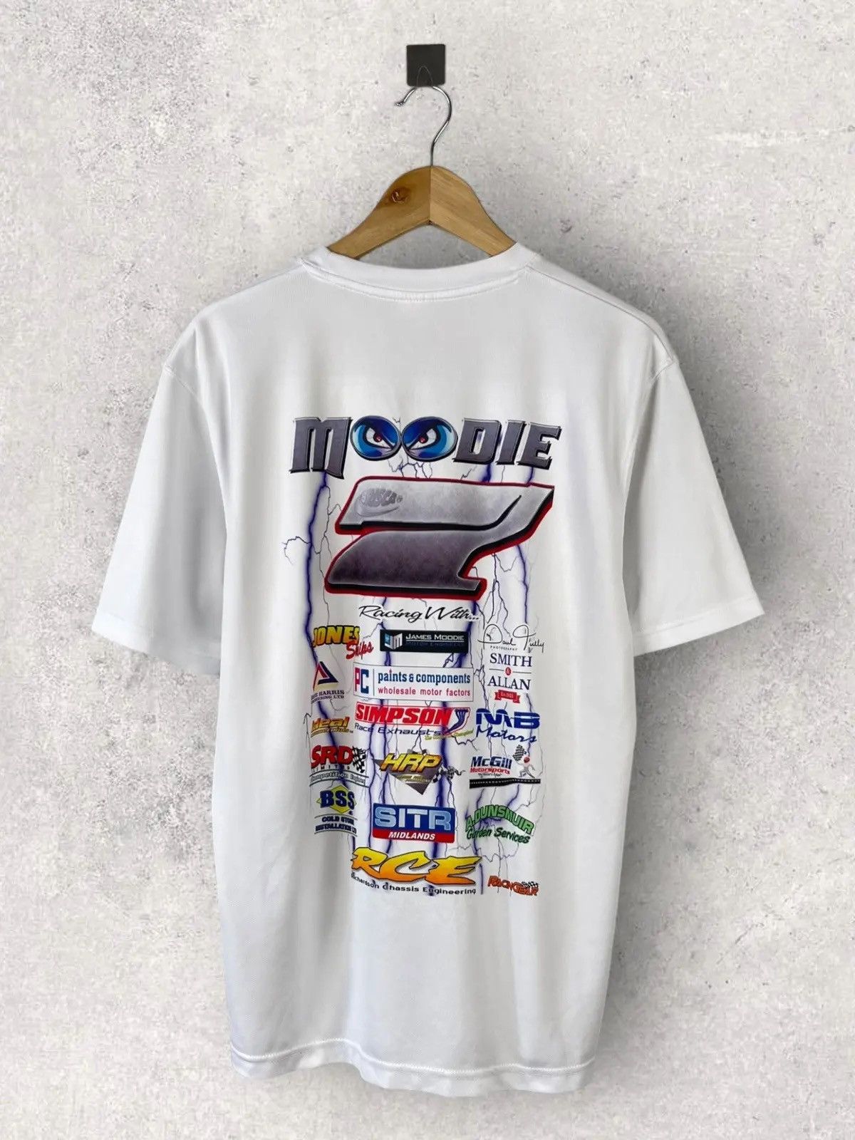 Band Tees Vintage Y2k Gordon Moovie Motorcycle Racing Tee Size US M / EU 48-50 / 2 - 2 Thumbnail