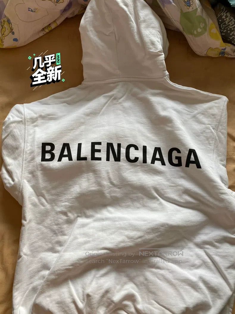 Balenciaga Balenciaga Sweatshirt Back Letter Logo Printed Sweatshirt Size US XS / EU 42 / 0 - 1 Thumbnail