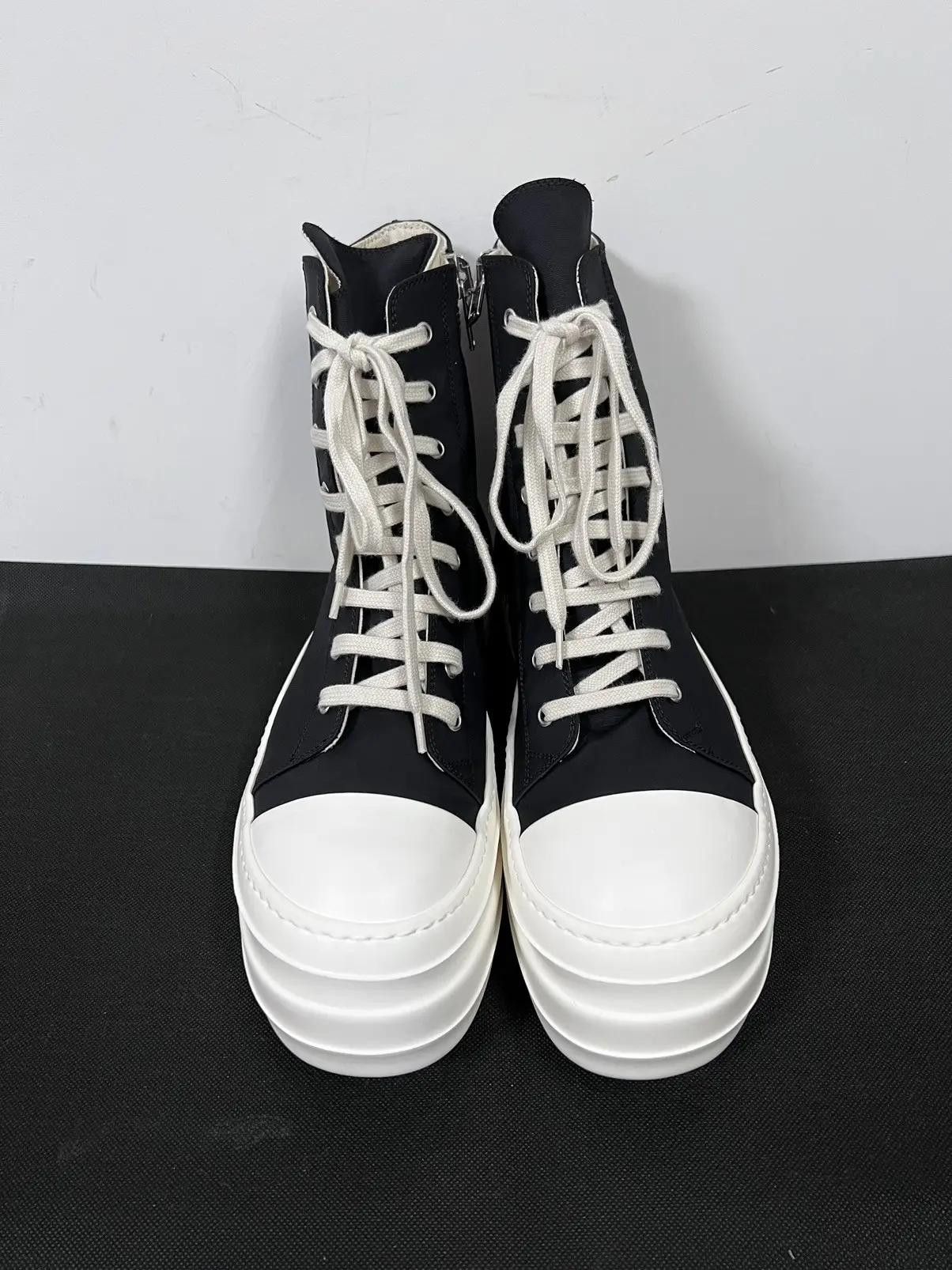 Rick Owens Drkshdw Rick Owens Drkshdw Double Bumper Ramones Size US 10 / EU 43 - 3 Thumbnail