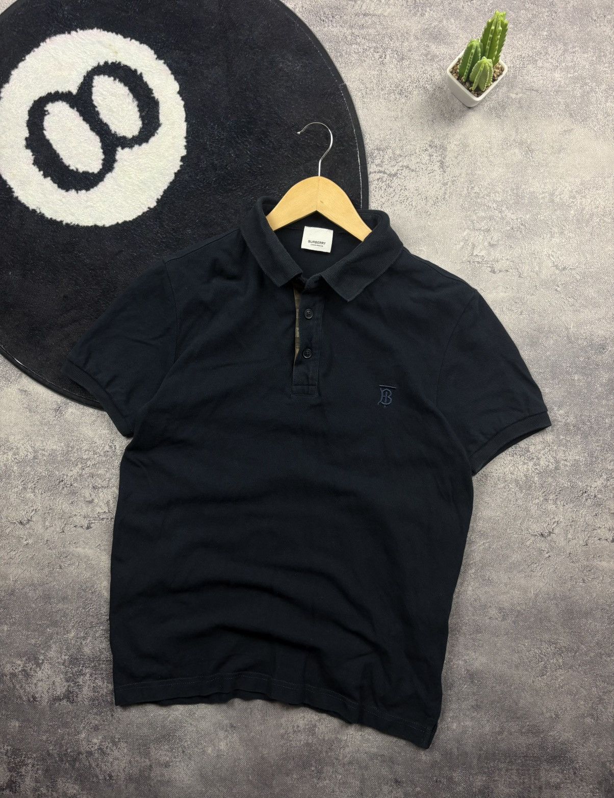 Burberry BURBERRY Hype Polo Tshirt Checkered Mini Logo Streetwear Size US M / EU 48-50 / 2 - 1 Thumbnail