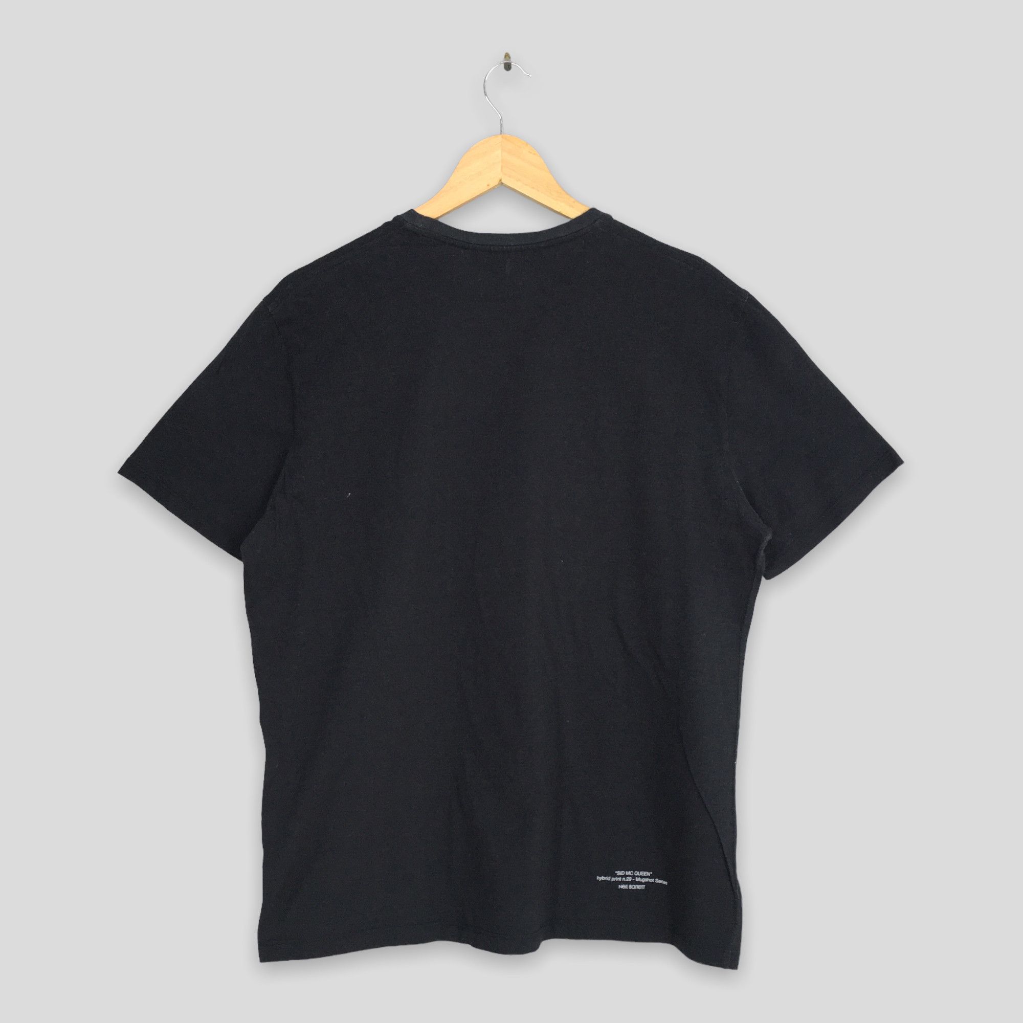 Neil Barrett × Vintage Neil Barrett Sid McQueen Hybrid Mugshot T shirt Medium Size US M / EU 48-50 / 2 - 6 Thumbnail