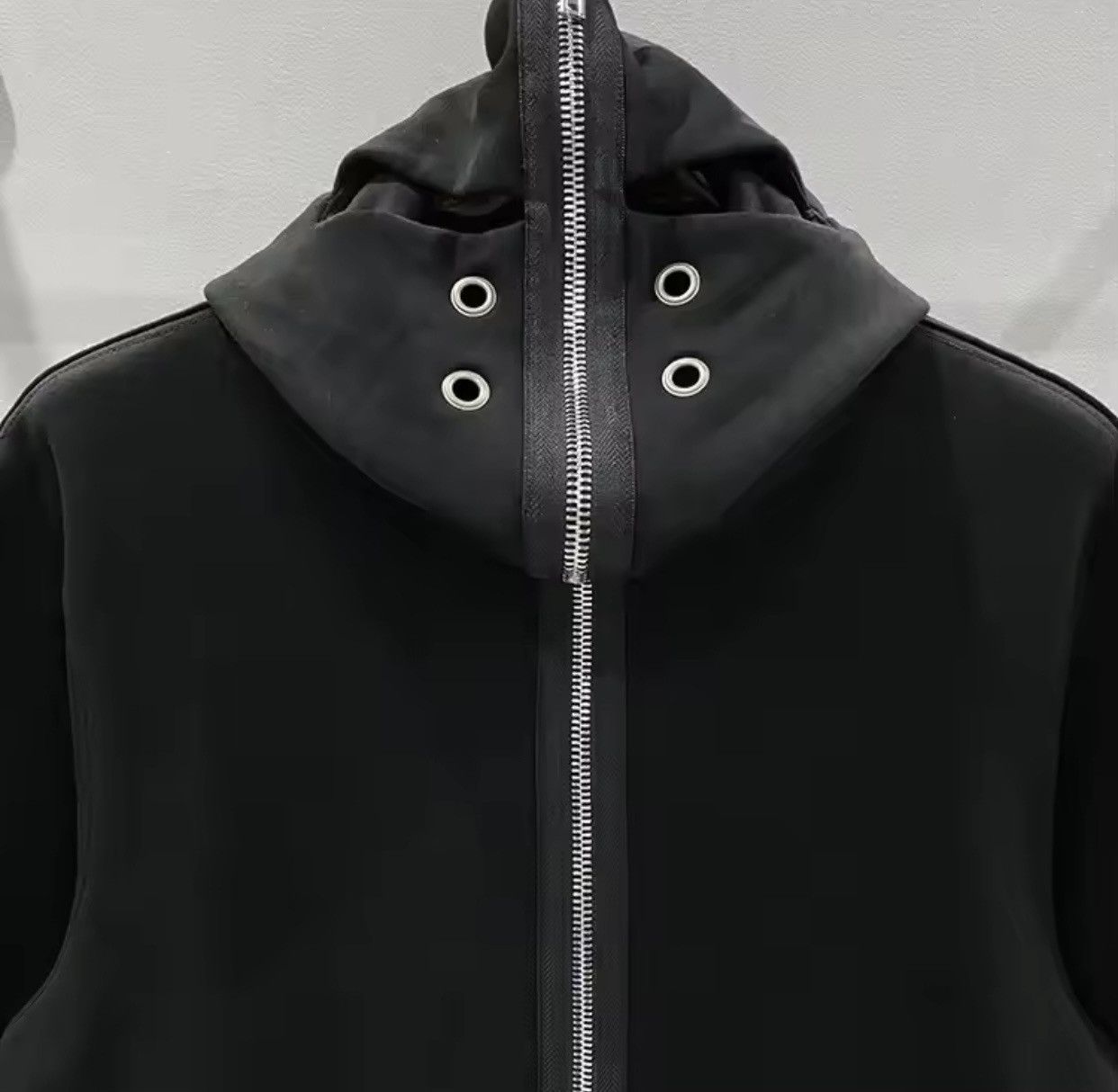 Japanese Brand Oversize Style Zip Up Mask Hoodie Size US XL / EU 56 / 4 - 3 Thumbnail