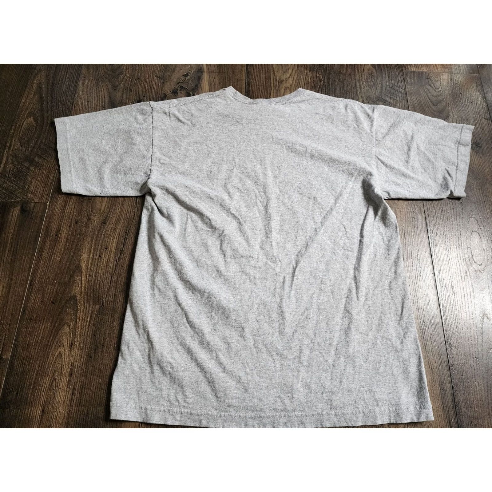 Vintage VINTAGE Bayside T-Shirt United States Navy American Flag Mens L Gray Cotton Blend Short Sleeve Crew Neck 90s Retro Military USA Logo Size US L / EU 52-54 / 3 - 4 Thumbnail