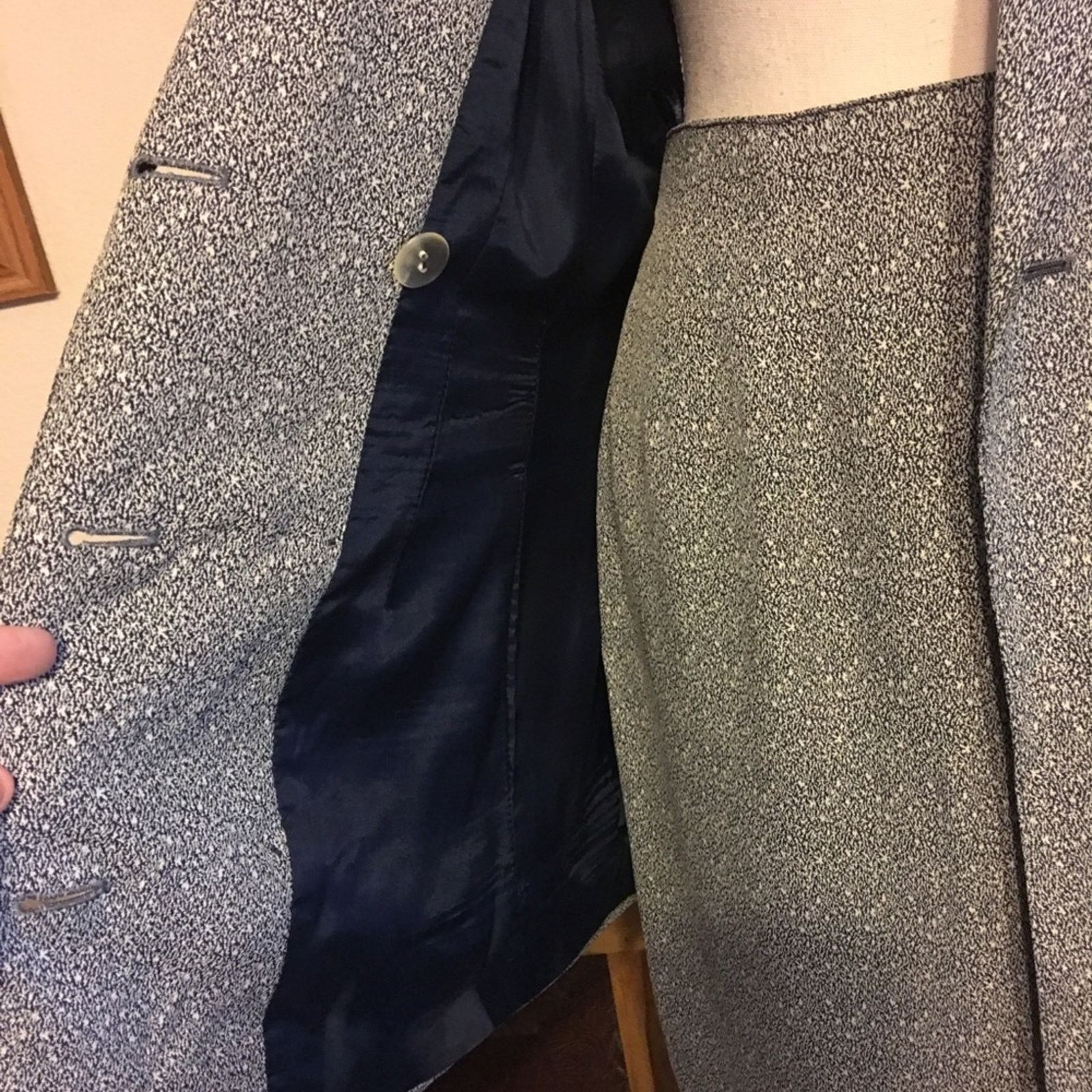 Other Casual Corner double breasted jacket skirt set 10 Size L / US 10 / IT 46 - 6 Thumbnail