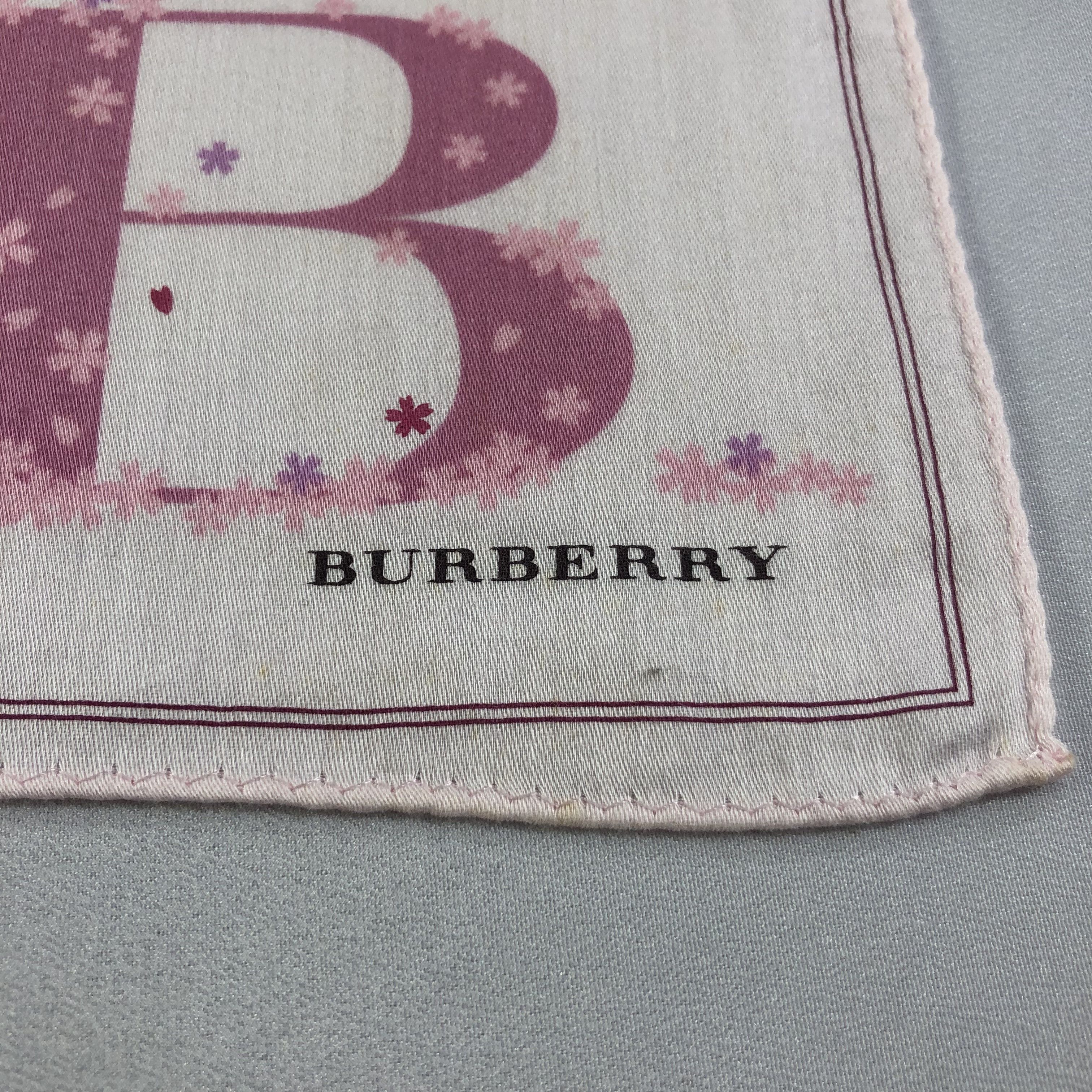 Burberry Burberry Handkerchief Neckerchief Bandana H1718 Size ONE SIZE - 4 Thumbnail