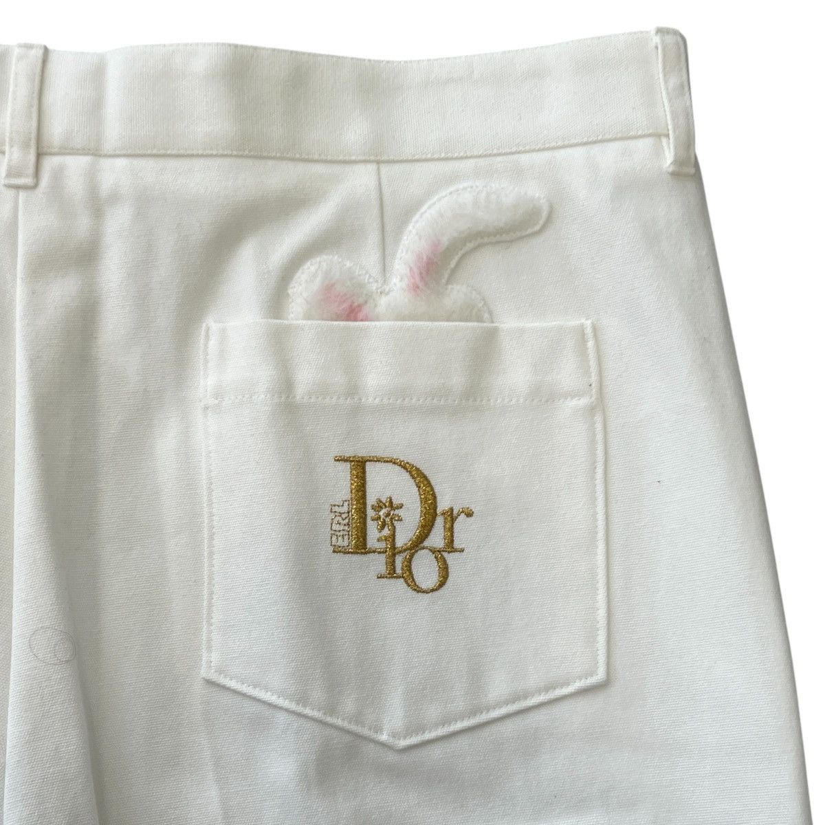 Dior × ERL DIOR 2023 Spring × ERL Hidden Bunny Embroidered Trousers Size US 44 / EU 60 - 12 Thumbnail