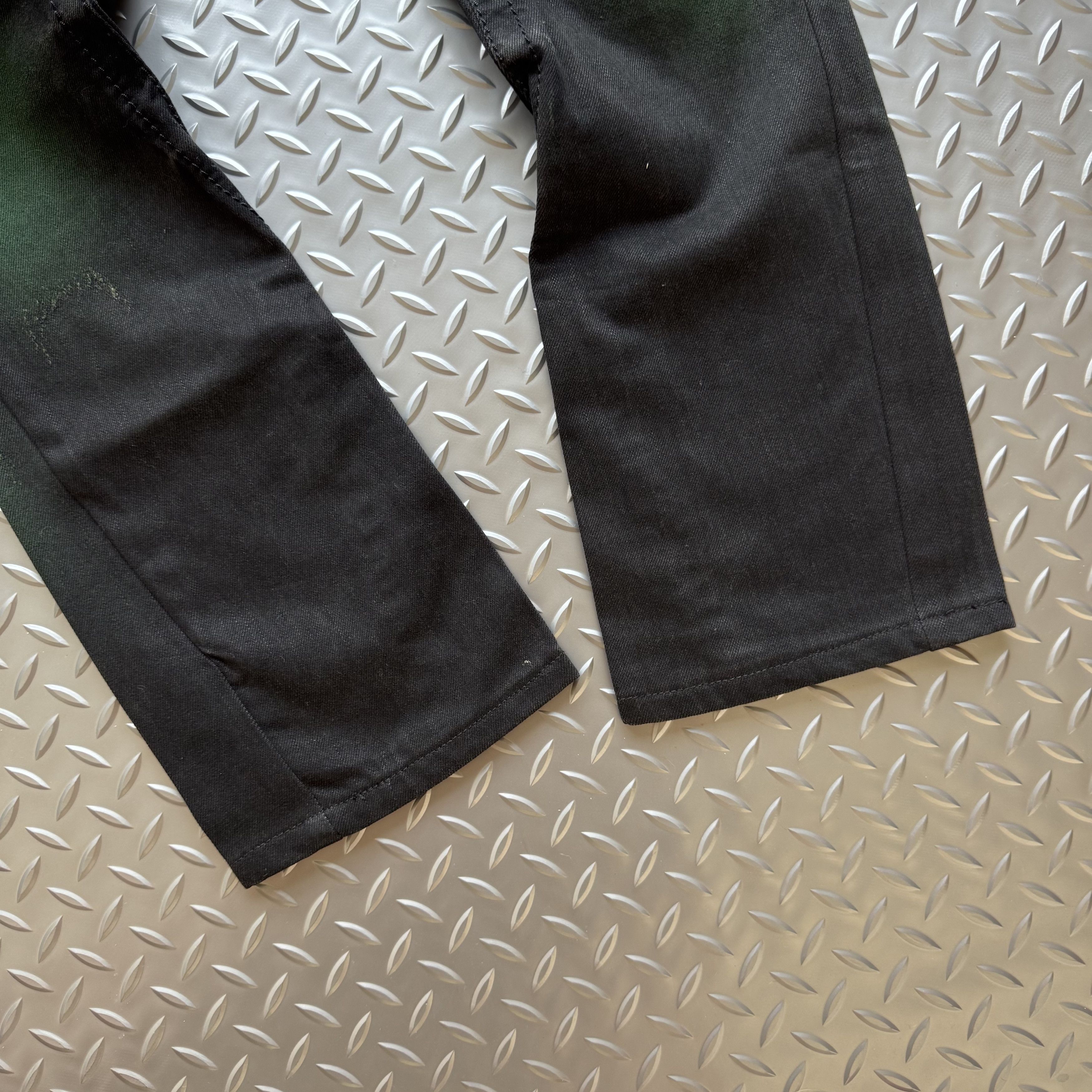 semanticdesign Semantic Design Archive Green Fade Denim Jeans Size US 32 / EU 48 - 3 Thumbnail