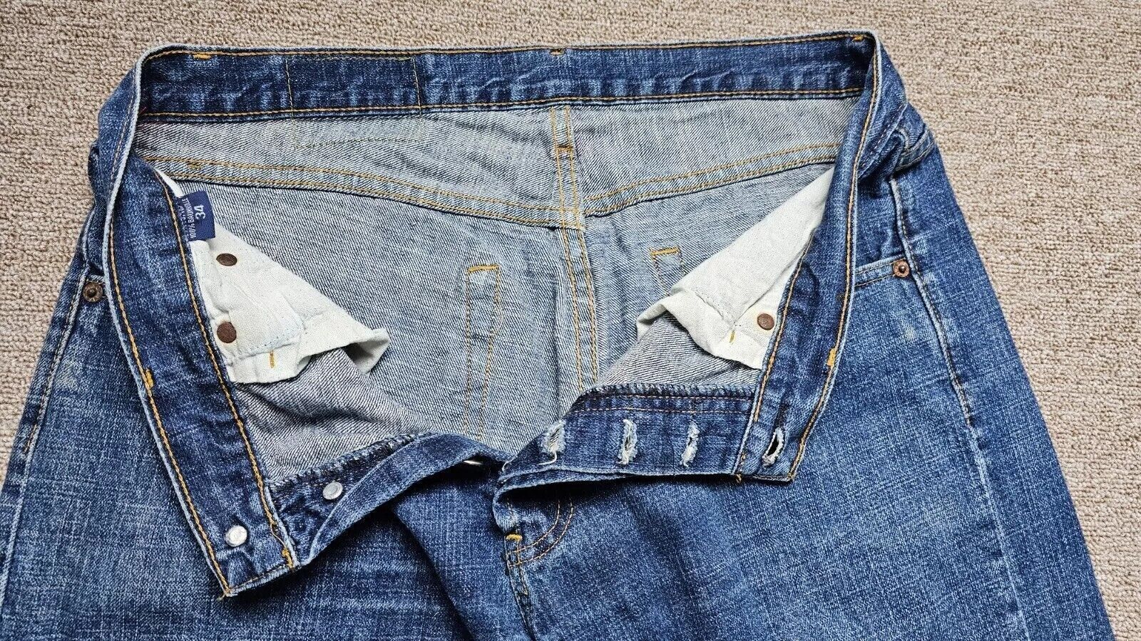 Levi's Vintage Clothing Vintage 80s Levi's 501 XX Jeans Made in USA Cropped W34 Size US 34 / EU 50 - 5 Thumbnail