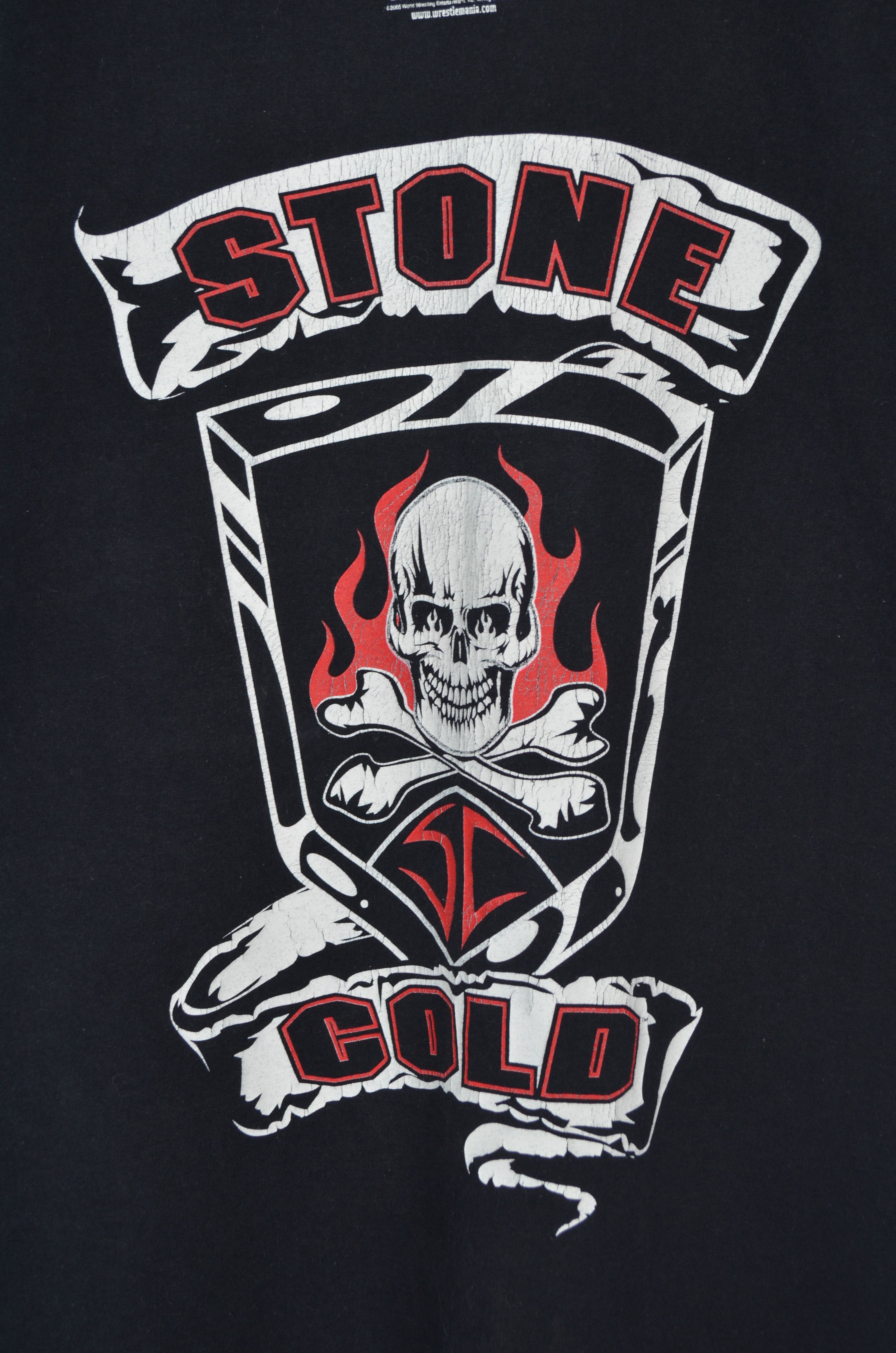 WWE 2005 WWE Stone Cold Steve Austin WrestleMania T Shirt XL Size US XL / EU 56 / 4 - 11 Thumbnail