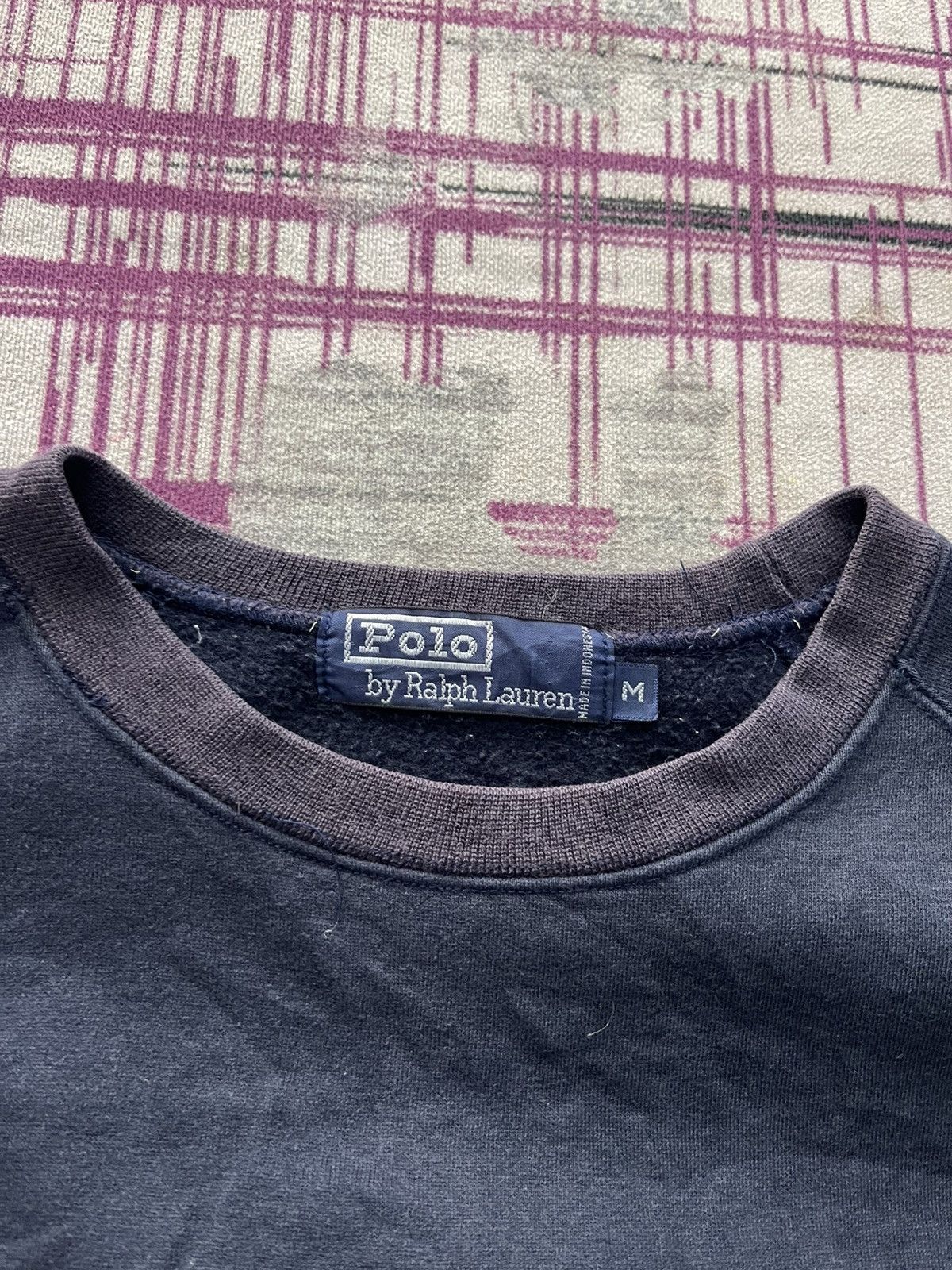 Polo Ralph Lauren VINTAGE 90S POLO RALPH LAUREN RL EMBROIDERY LOGO CREWNECK Size US M / EU 48-50 / 2 - 5 Thumbnail
