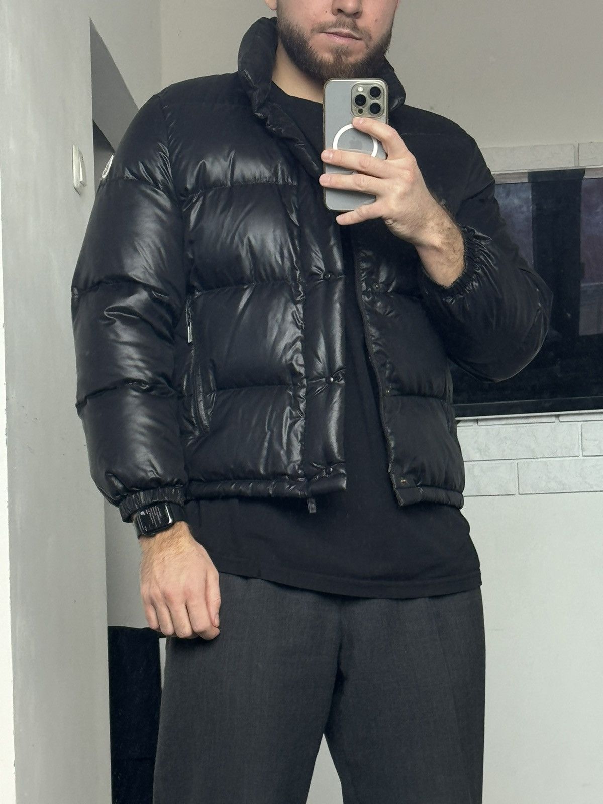 Moncler Moncler Grenoble vintage black puffer jacket Size US S / EU 44-46 / 1 - 8 Thumbnail