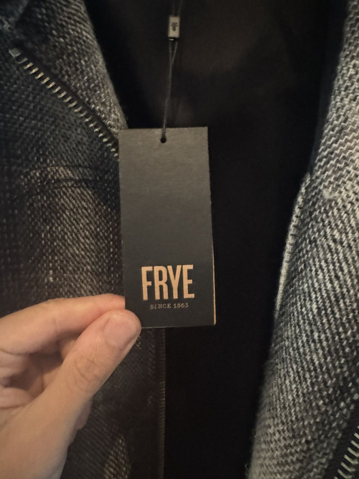 Frye Frye Dylan Shadow Plaid Wool Bomber Jacket Size US M / EU 48-50 / 2 - 3 Thumbnail