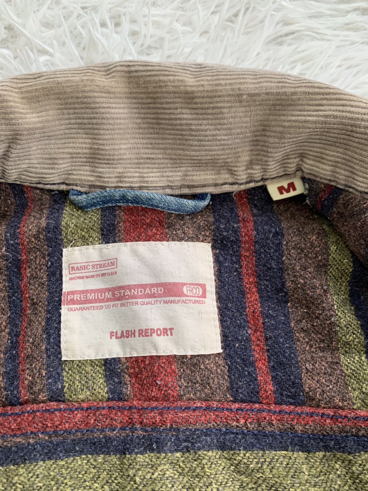 Japanese Brand Vintage Flash Report Denim Jacket Blanket Inner Size US M / EU 48-50 / 2 - 13 Thumbnail