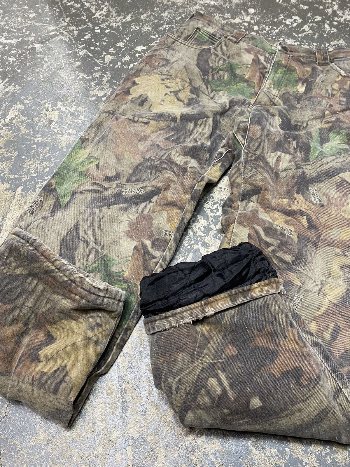 Realtree × Vintage Vintage Cabbelas Insulated Denim Camo Baggy Pants Camo Size US 36 / EU 52 - 12 Thumbnail