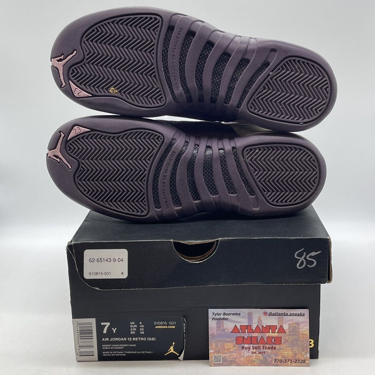 Jordan Brand Air Jordan 12 pro purple Size US 7 / IT 37 - 7 Thumbnail