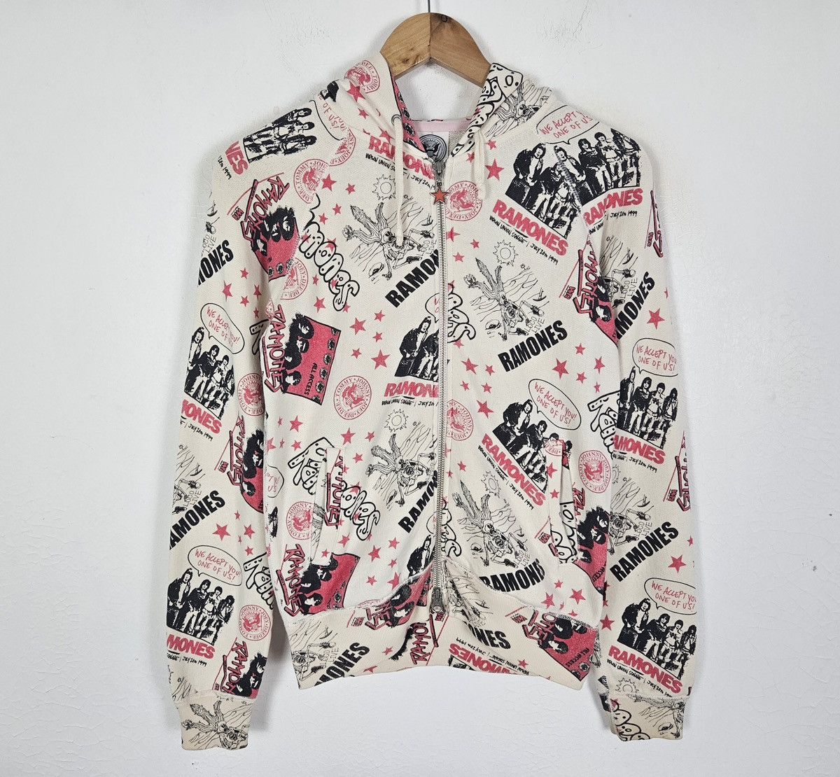 Hysteric Glamour Hysteric Glamour Ramones punk fullprint shirt Size S / US 4 / IT 40 - 2 Thumbnail