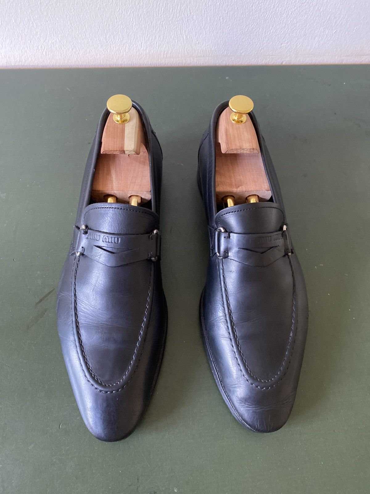 Miu Miu Miu Miu men’s pointy slip-on Size US 8.5 / EU 41-42 - 5 Thumbnail