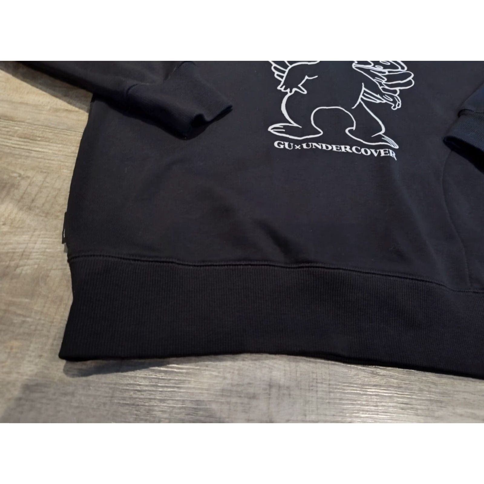 Undercover GU x Undercover Black Hoodie Graphic Alien Pullover Sweatshirt Size M Rare Mens Size US M / EU 48-50 / 2 - 2 Thumbnail