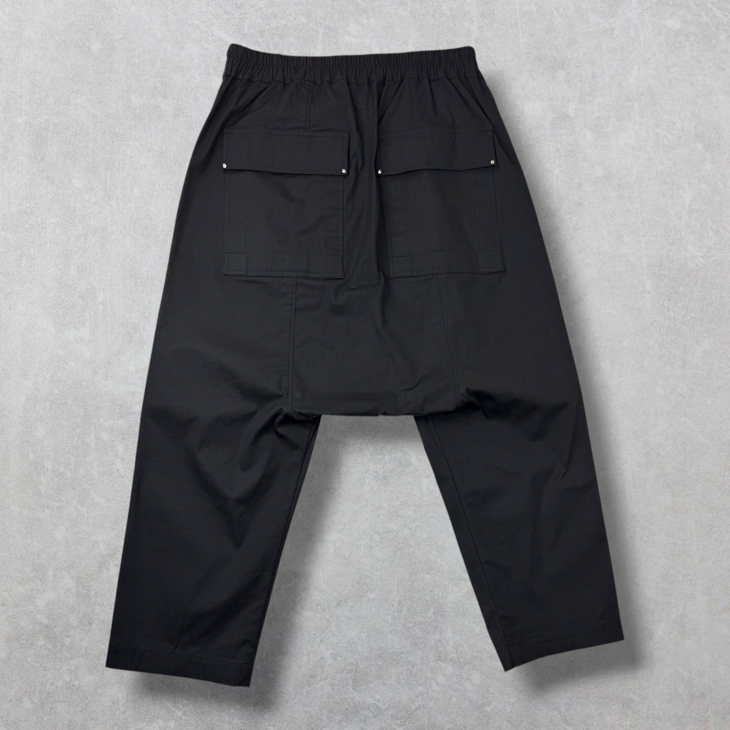 Rick Owens Rick Owens Cropped Drawstring Trousers 40 (M) Size US 40 / EU 56 - 2 Thumbnail