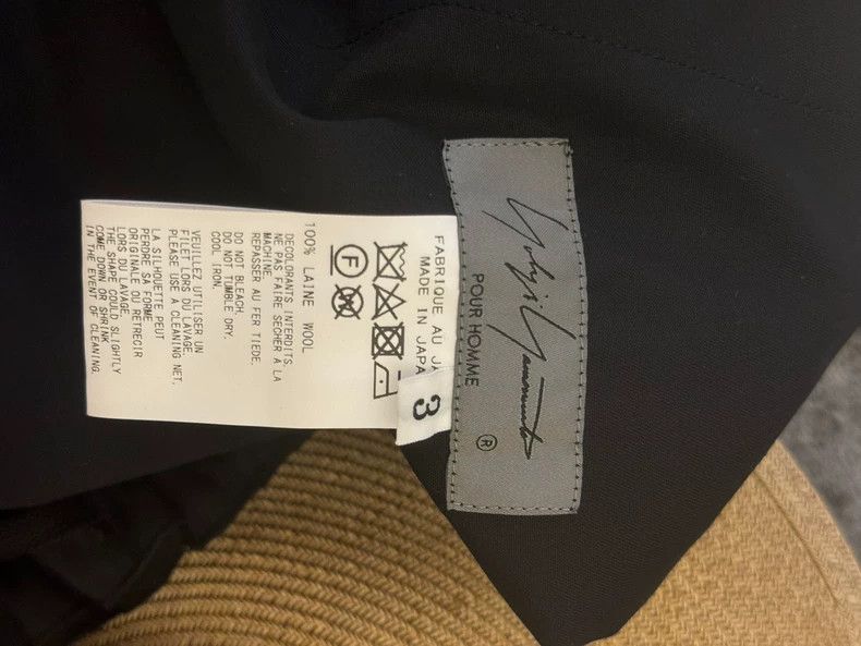Yohji Yamamoto Yohji Yamamoto size 3 Black wool culottes pants 2506-Nexta Size US 30 / EU 46 - 3 Thumbnail
