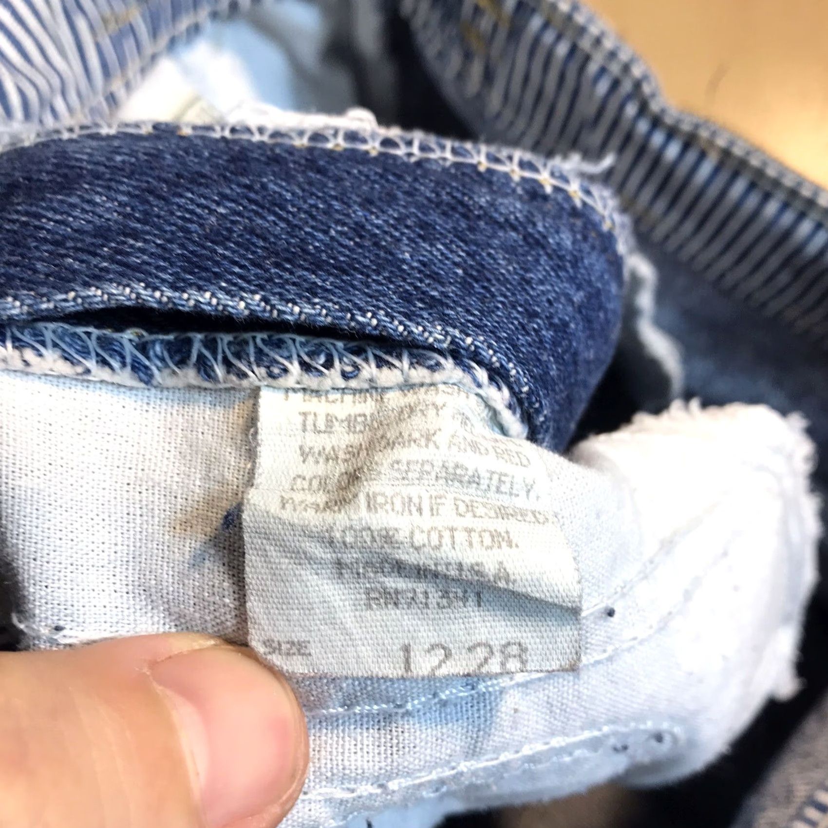 Vintage VINTAGE L.L.Bean Relaxed Denim Jeans Women 12 Regular Blue 27 Inseam 5-Pocket Size 34" / US 12 / IT 48 - 6 Thumbnail