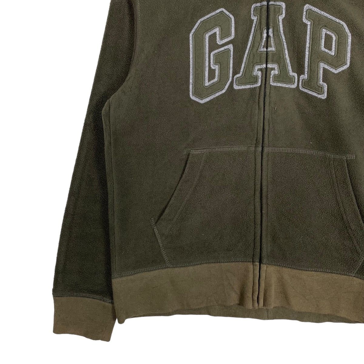 Gap GAP Kids Big Logo Zipper Fleece Hoodies #1067-C48 Size US M / EU 48-50 / 2 - 4 Thumbnail