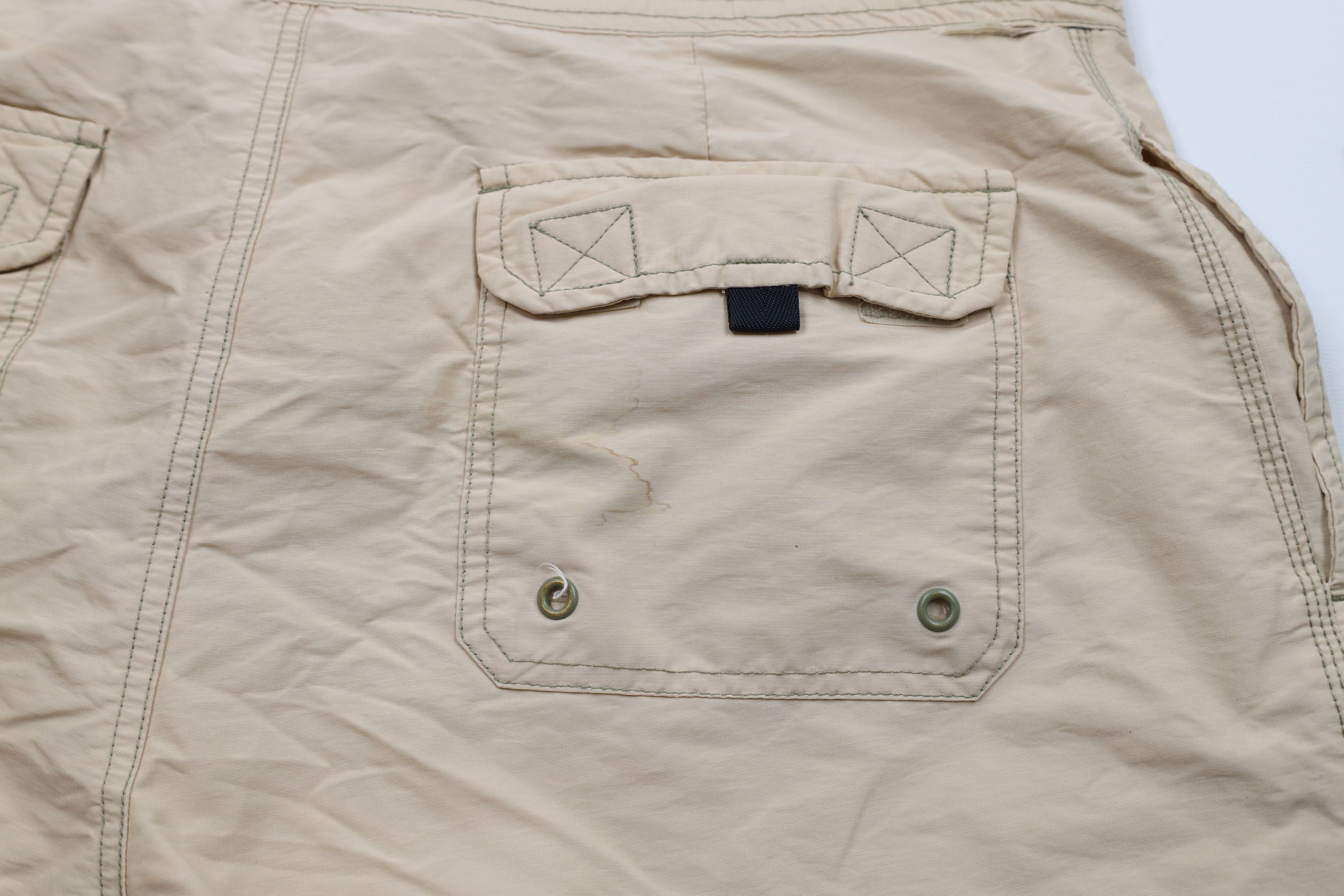 Tommy Hilfiger × Vintage Vintage 90s Tommy Hilfiger Spell Cargo Shorts Swim Trunks Size US 36 / EU 52 - 12 Thumbnail