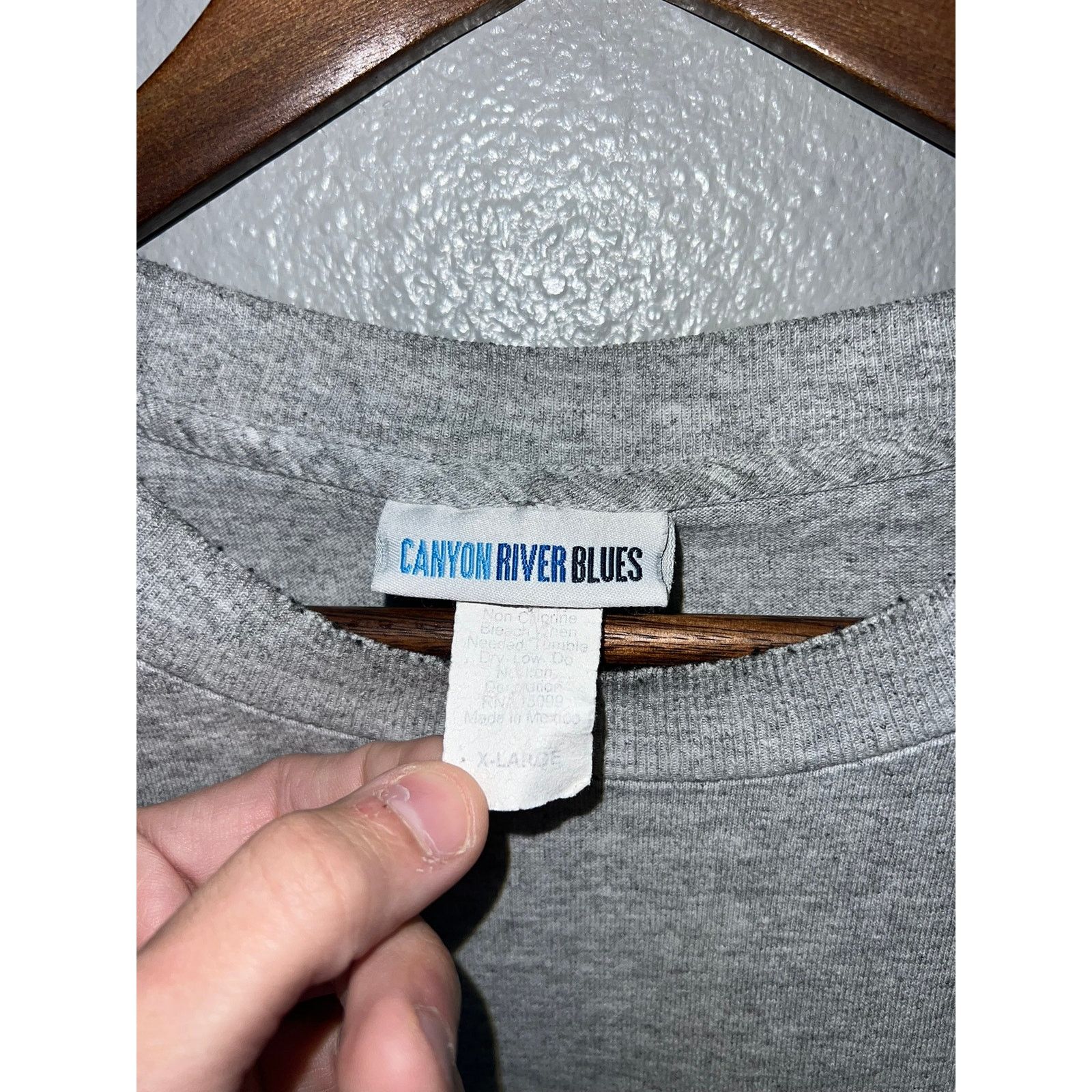 Vintage Vintage Canyon River Blues Shirt Long Sleeve 808 Tee Y2K XL Size US XL / EU 56 / 4 - 5 Thumbnail